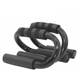 S Shape Push up Stands Pull Bar Fitness Exercise Chest Expander Bodybuilding Foam Handle Men & Women Workout Training