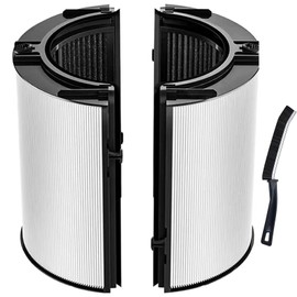 Mylmusi Dyson TP06 Replacement Filter Compatible with Dyson Air Purifiers TP06 HP06 PH02 PH01 PH03 PH04 HP09 TP09 HP07 TP07 TP10 HP10, H13 HEPA Filter & Activated Carbon Filter (whilte)