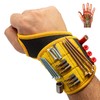 BINYATOOLS Magnetic Wristband for Tools Magnet Screw Holder Wrist Support