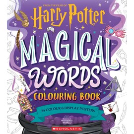 Magical Words Coloring Book: 24 Color & Frame Posters (Harry Potter)