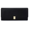LEEXTON Multifunctional Women's Long Purse, Large Purse, PU Leather Wallet
