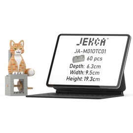 JEKCA Orange Tabby Cat - Automata | Plastic Building Blocks | Age 14+