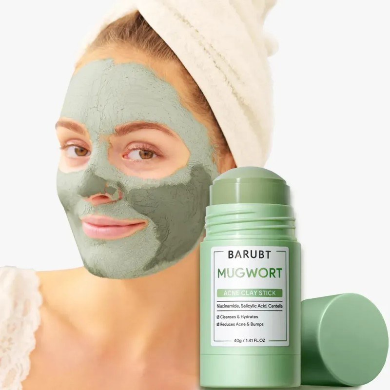 . Mascarilla De Barro En Barra De Artemisa Para Limpieza
