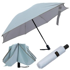 F-SEASONS Inverted Umbrella, One-Touch Folding Umbrella, Lightweight [F-SEASONS One-Touch Folding Inverted Umbrella] Large Men's Women's Lightweight Folding Umbrella, Parasol, Cool, Heat Shield, UPF50
