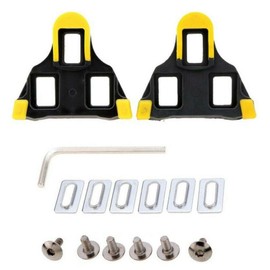 Bandidos Bike Cleats Compatible with SPD-SL Pedals (6 Degree Float) for Clipless Men & Women Cycle Shoes - Bicycle Cleat Set for Indoor & Outdoor Cycling