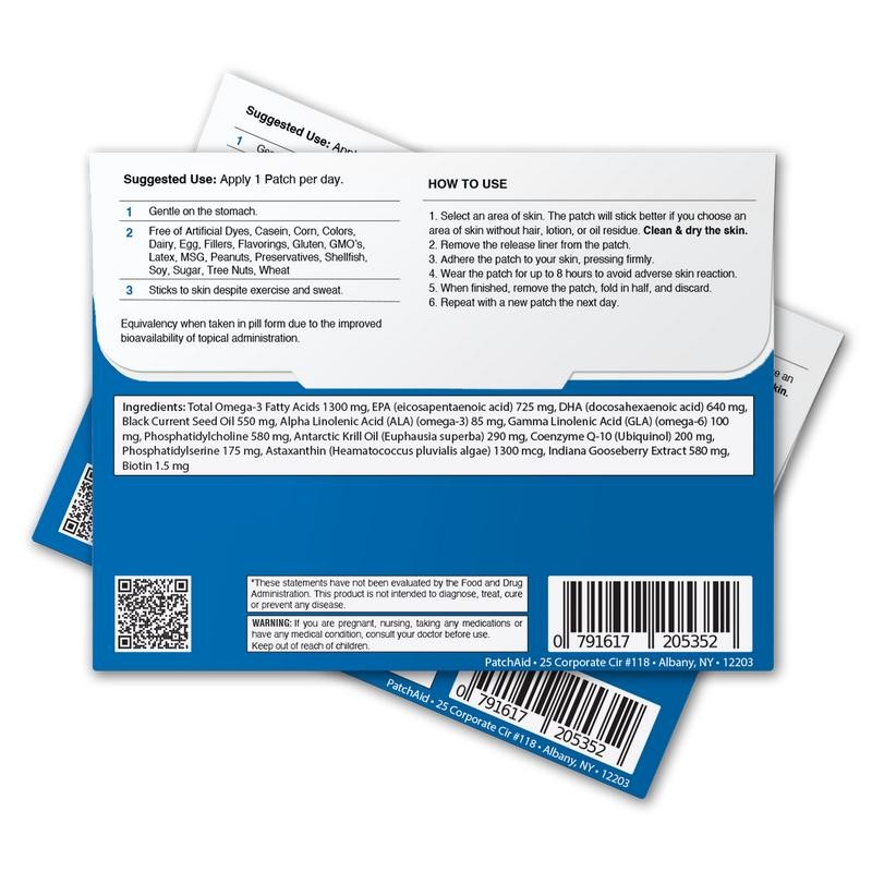 PatchAid Mood Stabilizer Vitamin Patch Pack - Size: 30-Day Supply