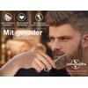 Curved Hair Mustache Scissors Beard Scissors – 9 Cm – Stainless Steel – Straight Cut Top