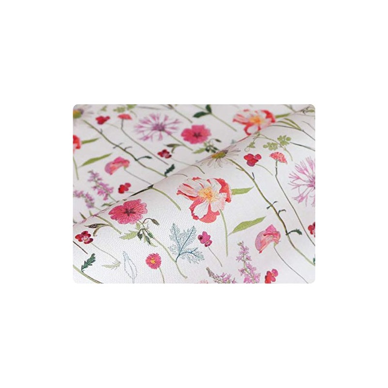 DDintex FLORET LONDON Cushion Cover Spring Garden Pink 17.7 x