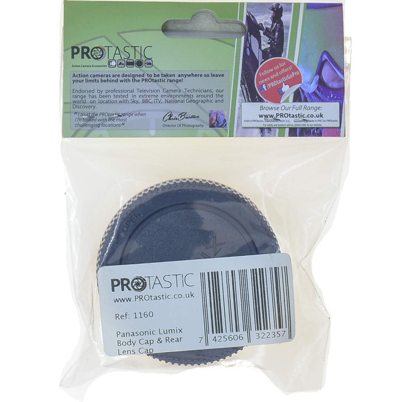 PROtastic Spare Replacement Rear Lens Cap DMW-LRC1 LRC1 & Body