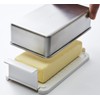 Yoshikawa EATOCO AS0043 Butter Case, Stainless Steel, Made in Japan