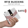 YANENDIE Baseball Print Wallet for Women, Small Slim PU Leather