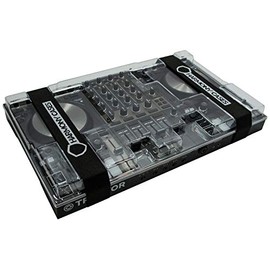 Harmony Cases HC-DC2 Protective DJ Gear Saver Polycarbonate Hard Plastic Dust Cover Case Compatible with Native Instruments Kontrol S4 Mk3 Controller Deck (Includes Stretch Bands)