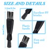 24PCS Men's Electric Shavers Cleaning Brush Double-Sided Shavers Brush Hair