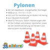 alldoro 60090 Set of 4 Traffic Cones - Traffic Cones