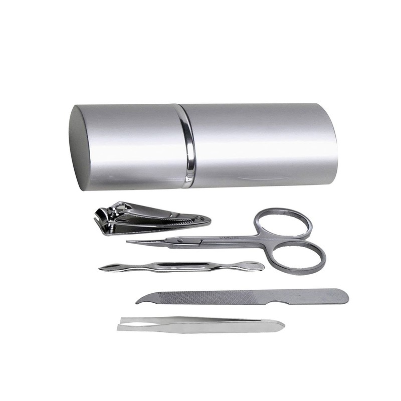 Relags manicure set in aluminum box personal hygiene