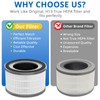2 Pack Vista 200 Replacement Filter Compatible with LEVOIT Vista