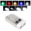 EDC Flashlight Sound Light Warning 365nm Purple Light 1000 LM