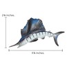 WitnyStore Tiny 4⅞" Atlantic Sailfish Fridge Magnet - Miniature Hand