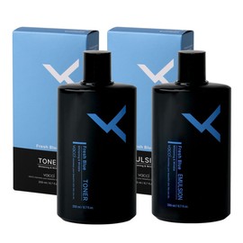 Bazzi Homme Fresh Blue 2-piece set (toner + emulsion) / 바찌 옴므 프레쉬 블루 2종 단품 세트 (토너+에멀전)