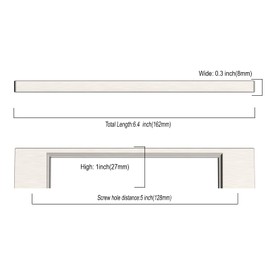 Asidrama 10 Pack 5 Inch(128mm) Brushed Satin Nickel Kitchen Cabinet Handles, Cabinet Pulls Kitchen Cabinet Hardware for Cupboard Drawer Pulls