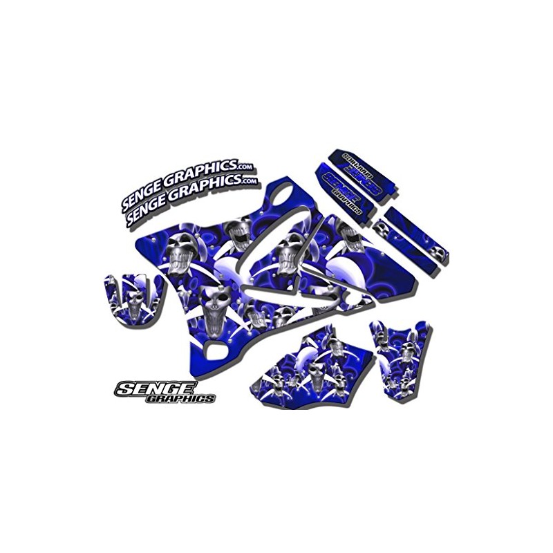 2000-2008 TTR 90 Jester Blue Senge Graphics Base Kit Compatible