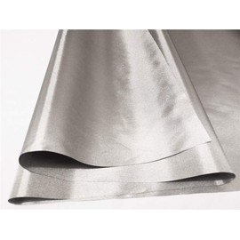 Soft Metallic Copper Fabric Preventing from RFID and Reducing EMF Identity Theft Blocker for Your Wallet Phone or Laptop-Block Singal WiFi Radiation 39"x43" inch