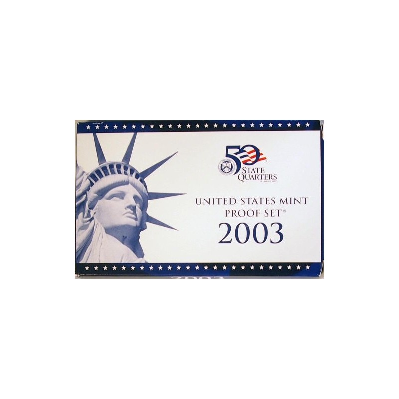 2003 S Proof Set in Original US Government Packaging