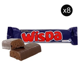 Cadbury Wispa Bars | Total 8 bars of British Chocolate Candy - Cadbury Wispa