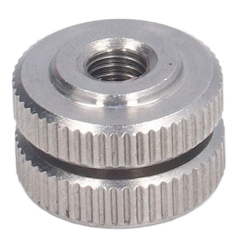 Knurled Thumb Nut 304 Stainless Steel Knurled Flat Head Through