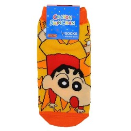 Small Planet Crayon Shin-chan (Elementary School Socks) Junior Socks/Shinnosuke Star Pattern