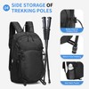 SUIKIHUM Hiking Daypack Packable, Camping Backpack Water Resistant Lightweight Polyester