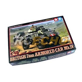 RCECHO Tamiya Military Model 1/48 British 7T ARMORED Car Mk.IV Scale Hobby 32587 174; Vollversion Apps Edition