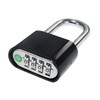 STEELMIGHT Padlock, Dial Lock, Wire Lock, PIN Code, 4 Digit