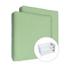 2X Jersey 100% Cotton Fitted Sheet for 120 x 60