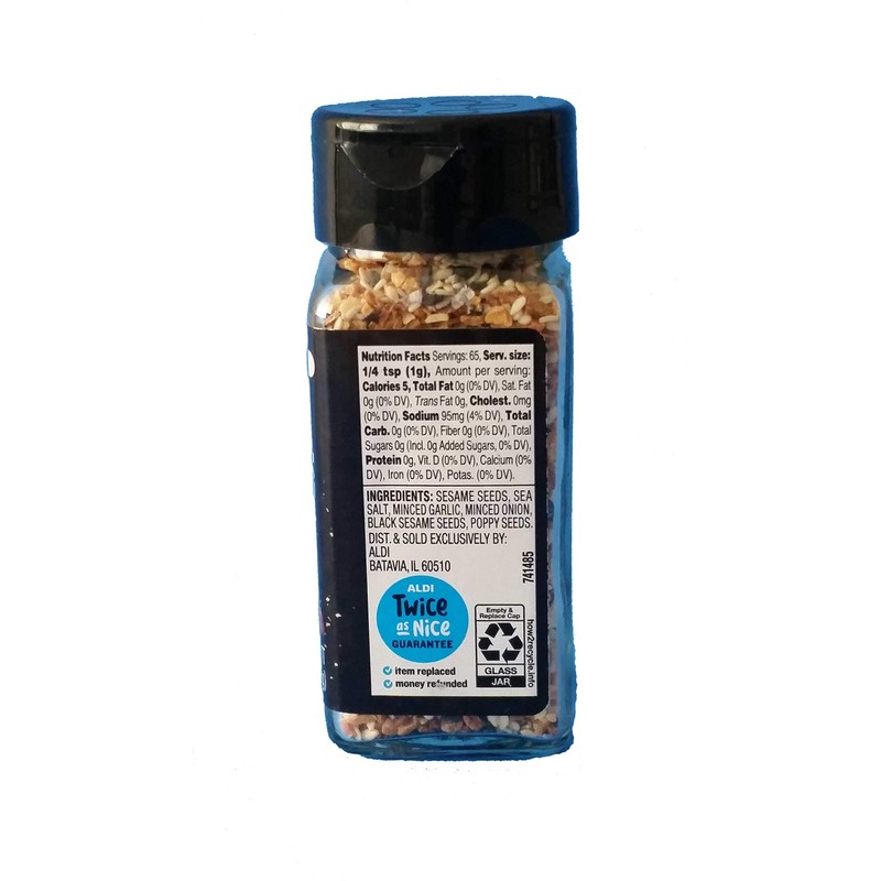 Stonemill Everything Bagel Seasoning Pack of 2 2.3 oz bottles