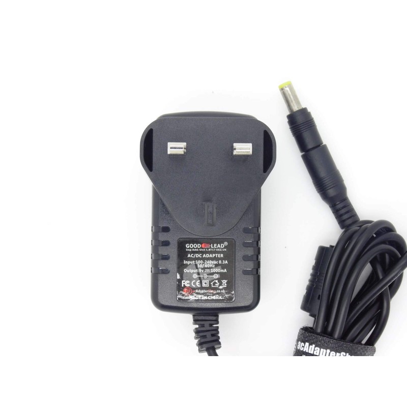 Replacement for 9 Volt 1000mA AC/DC Adaptor CYD-0901000E for Kettler