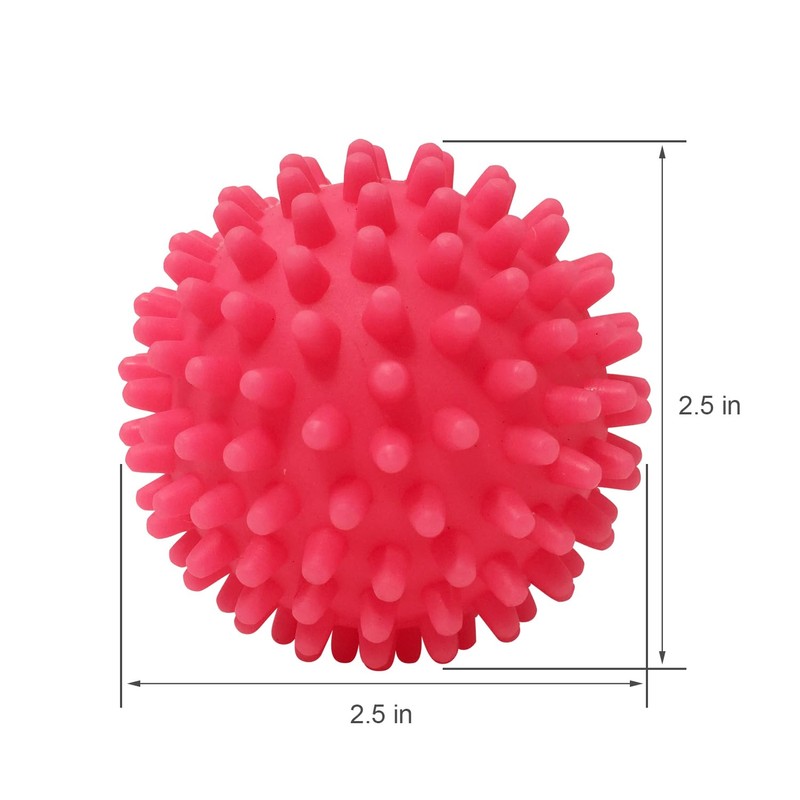 Dryer Balls 4 Pack - Non-Toxic Reusable Dryer Balls (Red)