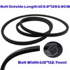 SGTBQLL GX20072 Lawn Mower Traction Drive Belt 1/2"x103.9" for John