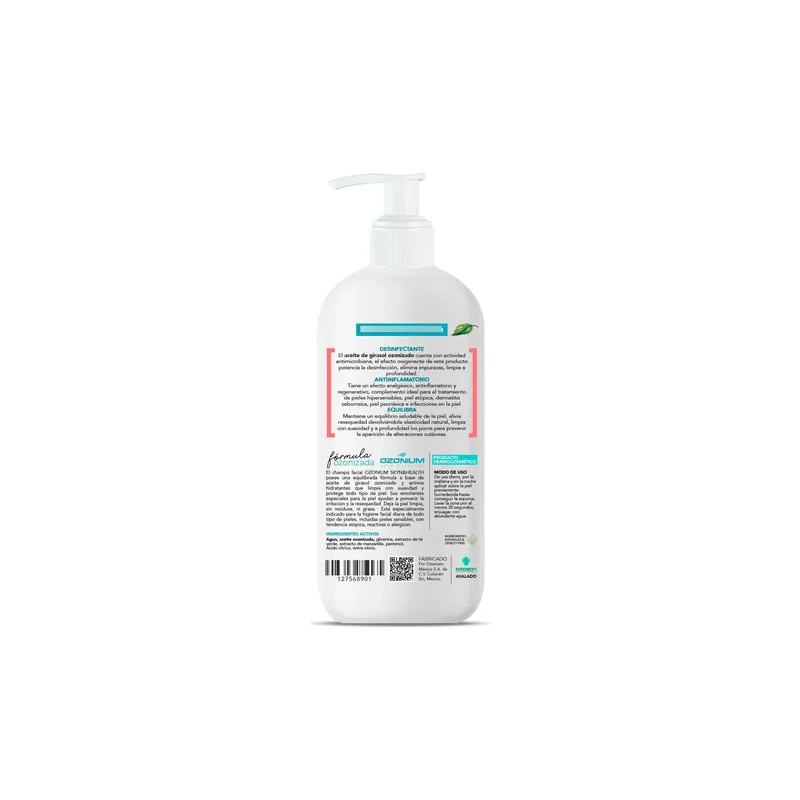Jabon Facial Liquido Agua Micelar Ozonium Skincare Ozono