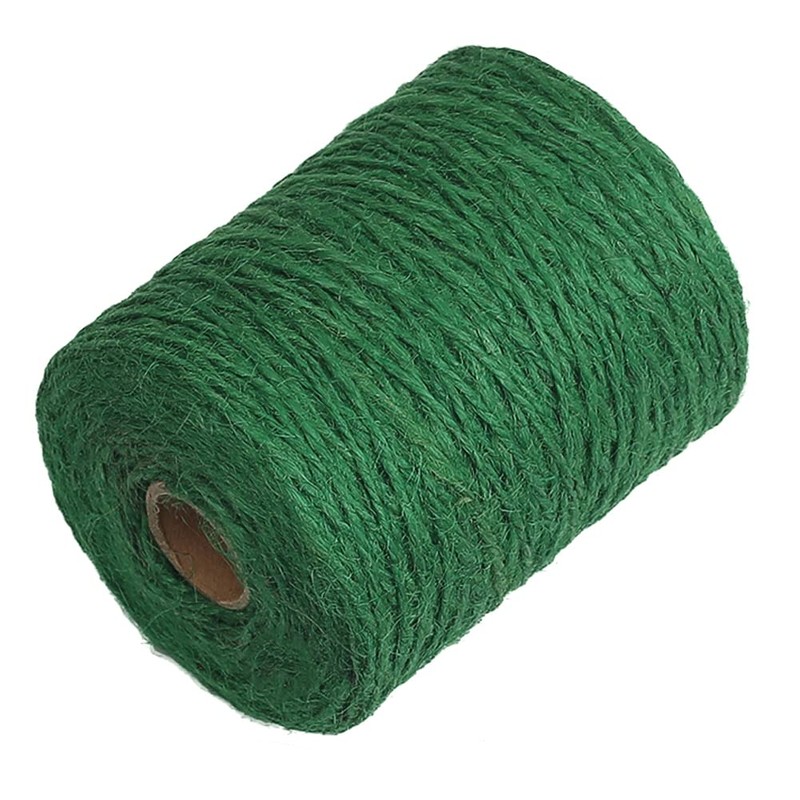 Vivifying Garden Twine, 656 Feet 2mm Green Plant Ties, Strong
