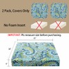 Magpie Fabrics Outdoor Cushion Cover Replacement 2 Pack, NO Insert!