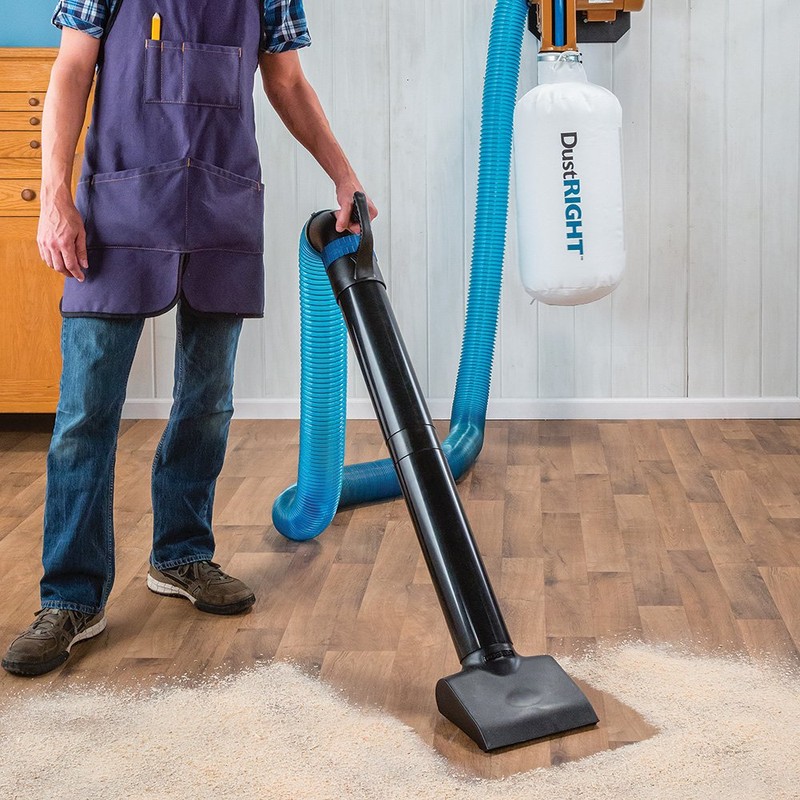 Dust Right 4'' Quick Change Floor Sweep – Dust Collector