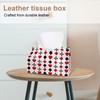 2 Pack Tissue Box Cover Holder, Poker Cards Square Rectangle