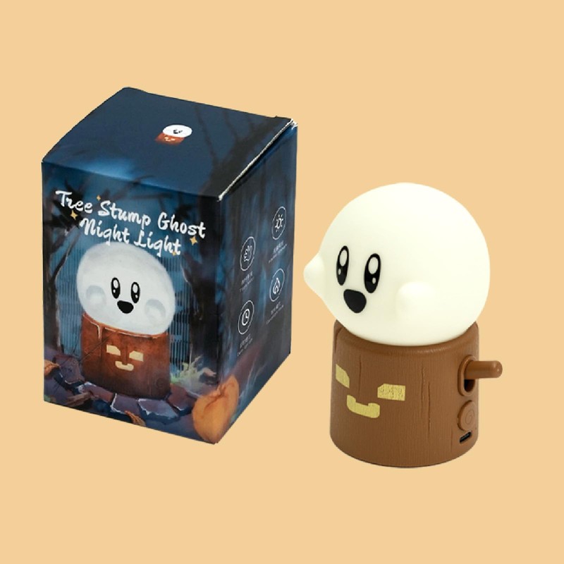 Deogos Ghost Campfire Night Light, Small Ambient Lamp, Cute Night