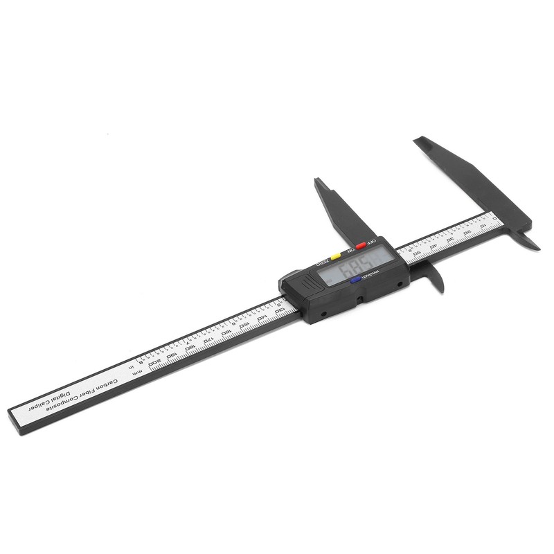200mm Carbon Electric Digital Caliper Ruler with Large LCD Screen