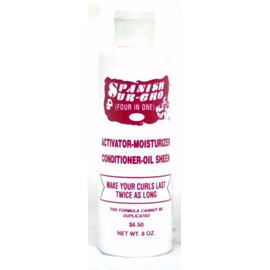 Spanish Sur-Gro (Four In One) Activator-Moisturizer-Conditioner-Oil Sheen 8 oz