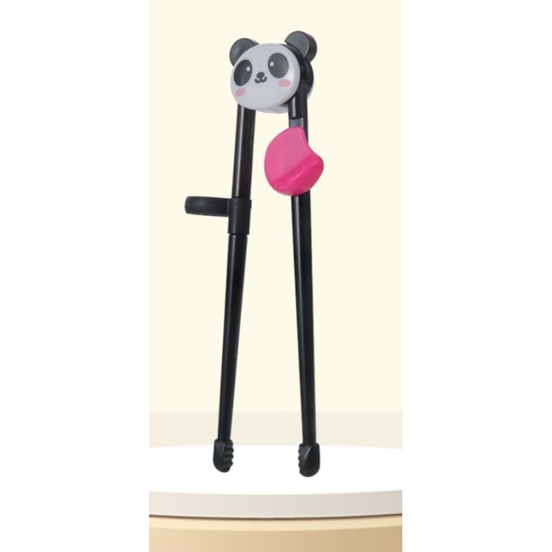 1 pcs Cartoon Panda Animal Chopsticks Practice Helper, Reusable Eating