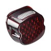 HDBUBALUS Motorcycle Motorcycle LED Running Tail Light Brake License Plate