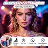 DAGEDA 6 Colors Body Glitter Stick Set, Sparkling Face Hair