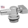 sashow Water Heater Drain Valve 3/4" NPS Male to 1/2"
